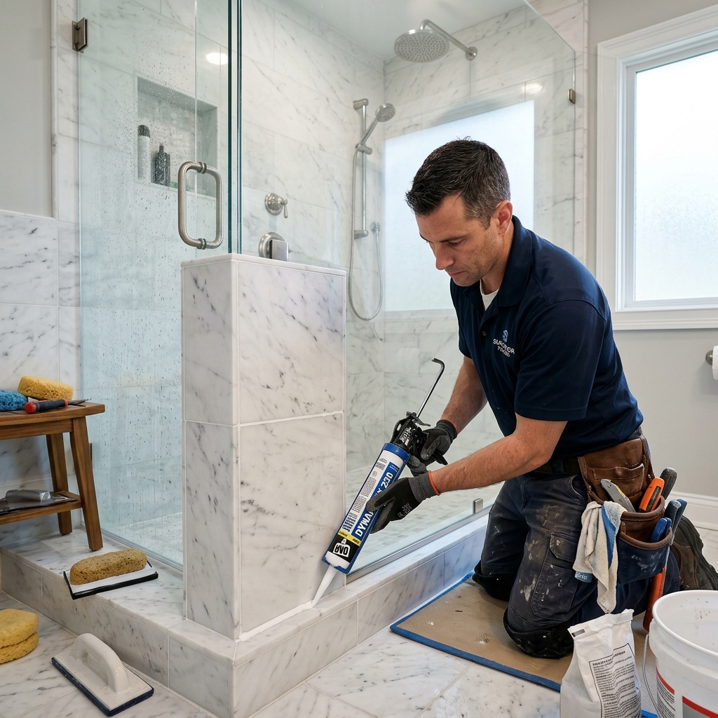Caulking & Grouting services in Connecticut by New Canaan Handyman Services
